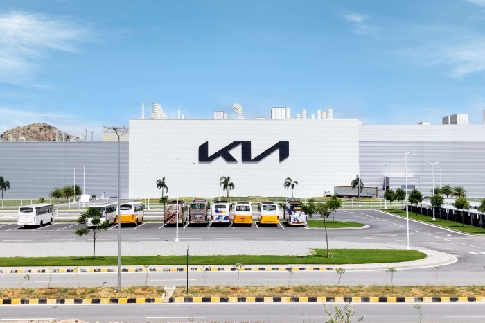 Kia automobile manufacturing plant in Anantapur, in the Indian state of Andhra Pradesh (Courtesy of Kia)
