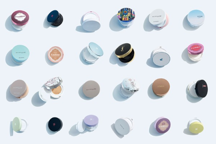Samhwa's foundation cushion pacts (Captured from Samhwa website)