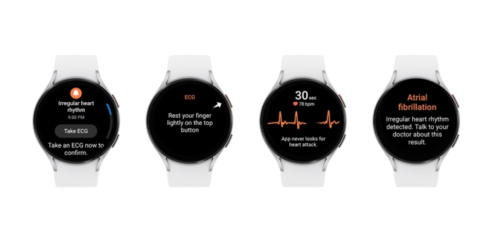 Samsung's Galaxy Watch with health check functions