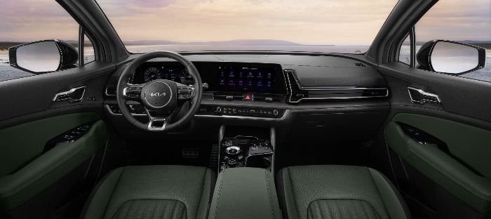 Interior　of　The　2024　Sportage 