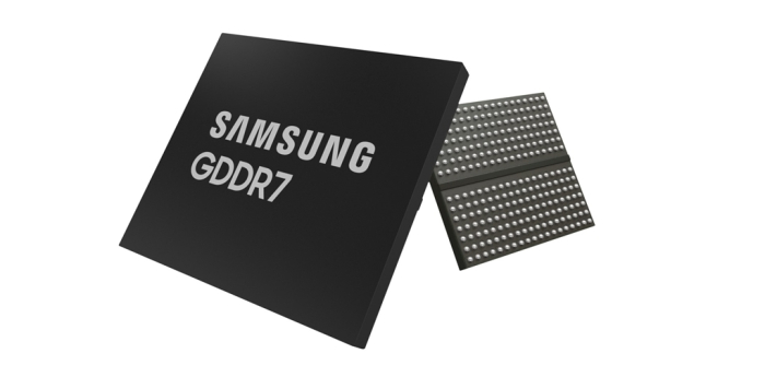 Samsung's　GDDR7　DRAM