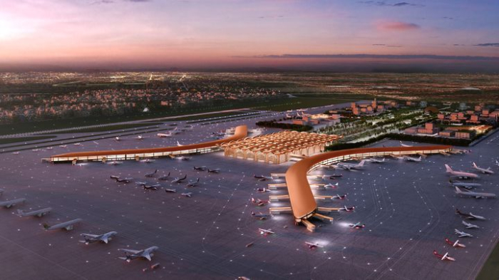 Aerial　view　of　Phnom　Penh　New　Airport　(Courtesy　of　Heerim)