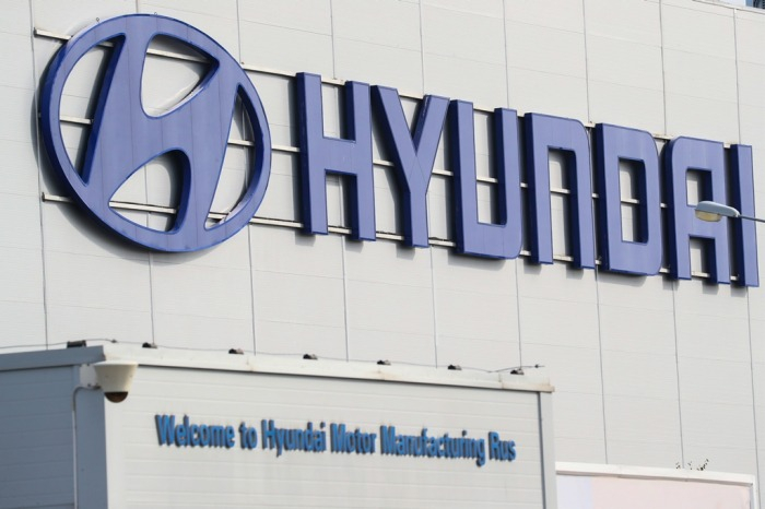 Hyundai　Motor's　plant　in　St.　Petersburg,　Russia,　which　the　carmaker　has　reportedly　put　up　for　sale