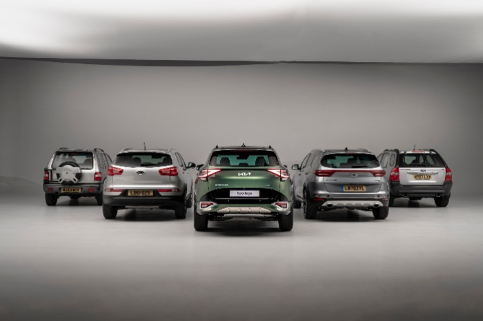 Kia Sportage celebrates its 7 million sales milestone and 30th anniversary (Courtesy of Kia)