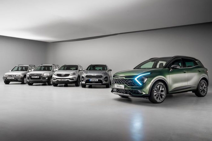 Kia Sportage celebrates a 7 million sales milestone and its 30th anniversary (Courtesy of Kia)