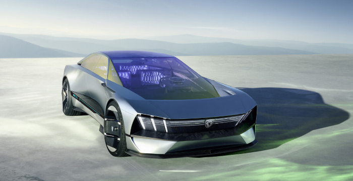 Stellantis　unveils　its　fully　electric　Inception　concept　car　at　CES　2023　(Courtesy　of　Stellantis)