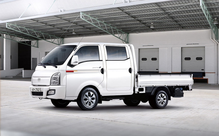 The　Hyundai　Porter　compact　truck