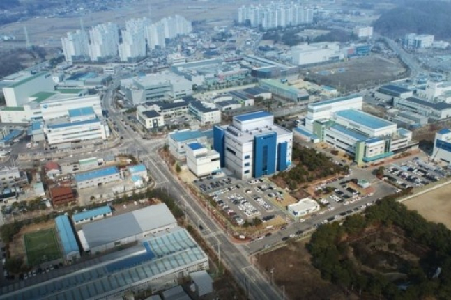 The　bird　eye　view　of　Huons　Biopharma's　Jechon　Plant　3 