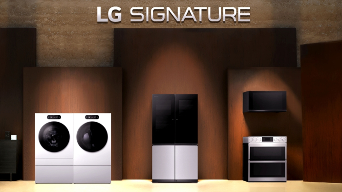 LG's　signature　home　appliances