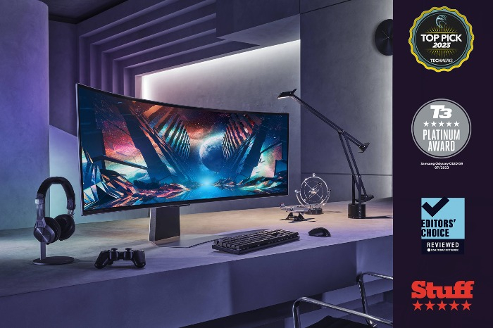 Samsung’s　new　gaming　monitor　gets　rave　reviews　overseas