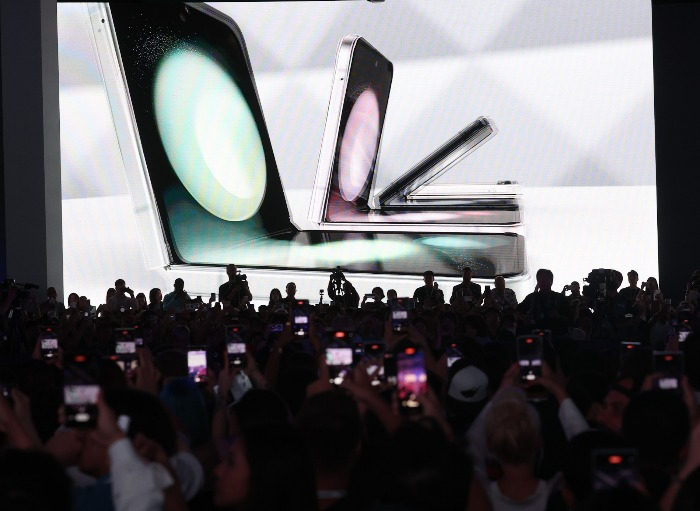 Galaxy　Unpacked　2023　at　Coex,　Seoul　on　July　26