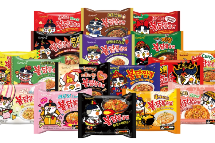 Samyang’s　Hot　Chicken　Flavor　Ramen　sales　exceed　5　bn