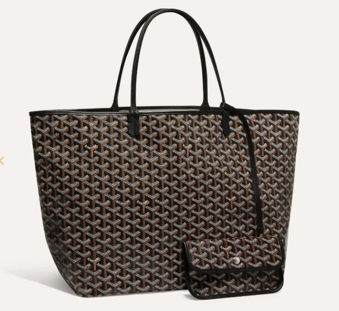 goyard black bag