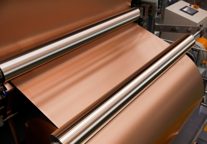 SK　Nexilis'　copper　foil　production　line　(Courtesy　of　SK　Nexilis)