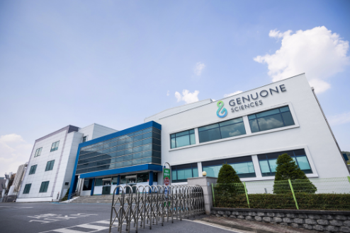 Genuone's　production　facility　in　South　Korea　(Courtesy　of　Genuone)