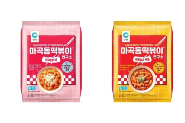 Daesang's　spicy　rice　cake　project　launches　two　products