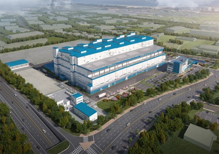 A rendering of POSCO Future M-Huayou's joint cathode manufacturing plant under construction in Pohang (Courtesy of POSCO)