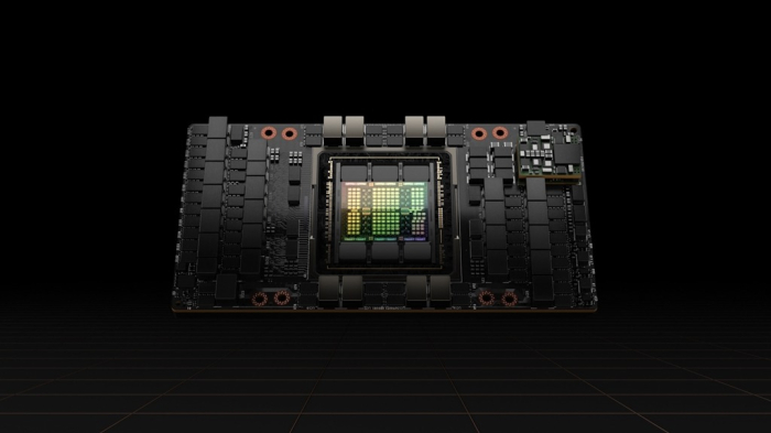 H100 Tensor Core GPU (Courtesy of Nvidia)