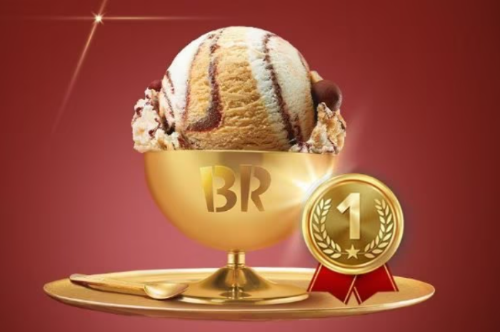 Baskin-Robbins Korea's hit flavor Am I an Einspänner? (Courtesy of BR Korea)