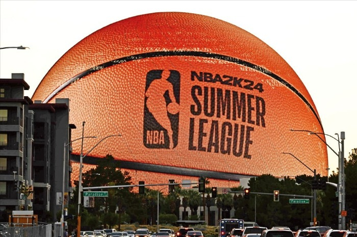 The Sphere in Las Vegas (Courtesy of the Madison Square Garden Company)
