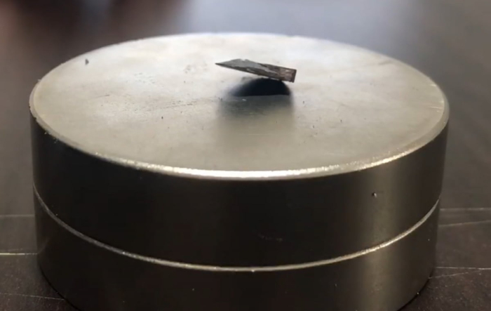 Korean　research　team's　video　on　the　superconductivity　phenomenon