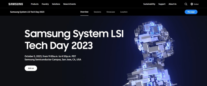 Samsung　System　LSI　Tech　Day　2023　will　be　held　this　October