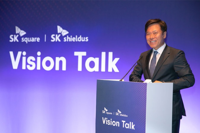 SK　Square　Vice　Chairman　and　Co-CEO　Park　Jung-ho　(Courtesy　of　SK　Square)
