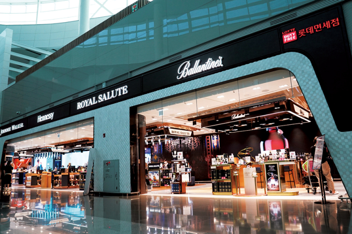 Lotte　Duty　Free's　outlet　at　Incheon　International　Airport