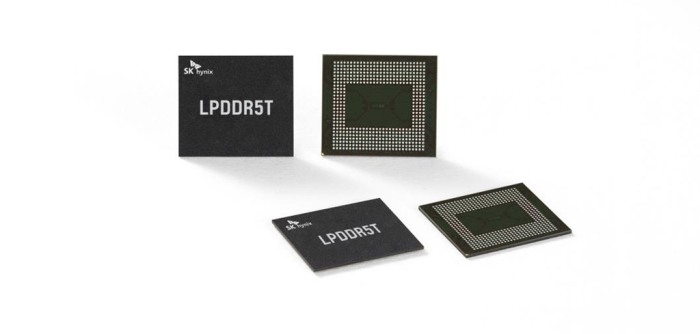 SK　Hynix's　latest　LPDDR5T　chip