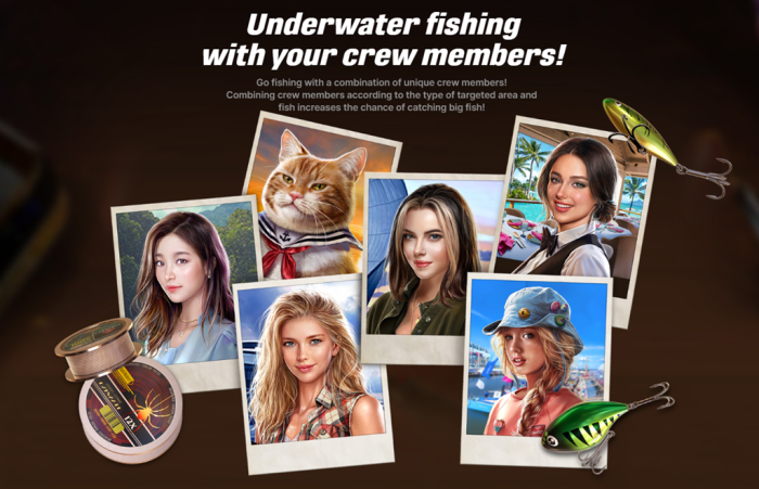 Ace Fishing: Crew (Courtesy of Com2us)