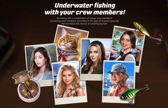 Ace　Fishing:　Crew　(Courtesy　of　Com2us)