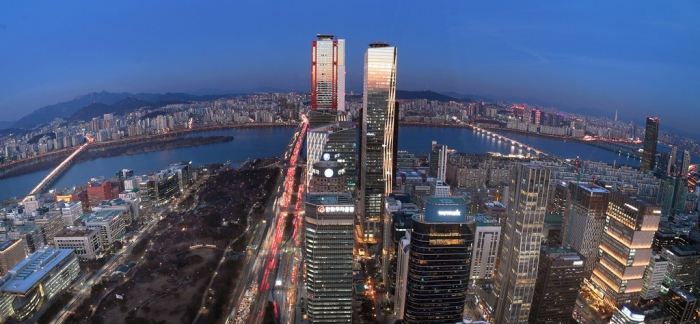 Yeouido,　Seoul’s　main　finance　and　investment　banking　district　(File　photo)