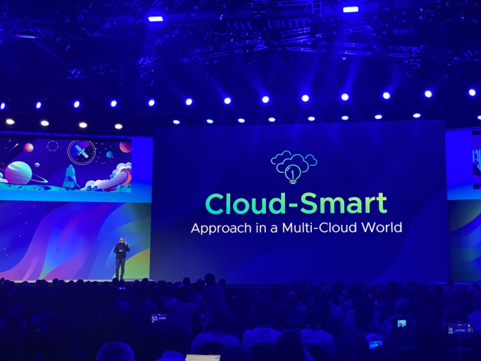 VMware Explore 2023, held in Las Vegas on Aug. 22, is one of the world's largest IT exhibitions