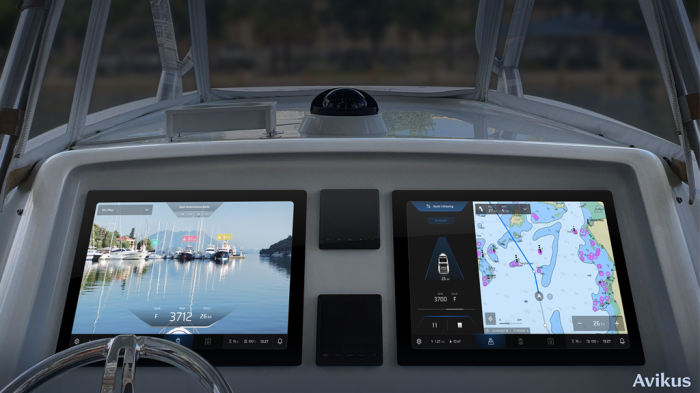 HD KSOE's autonomous ship affiliate Avikus' NeuBoat, a self-driving leisure boat