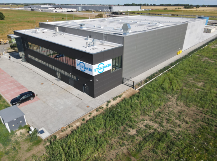 BTS　Technology　is　building　a　battery　recycling　plant　in　Poland　(Courtesy　of　BTS　Technology)