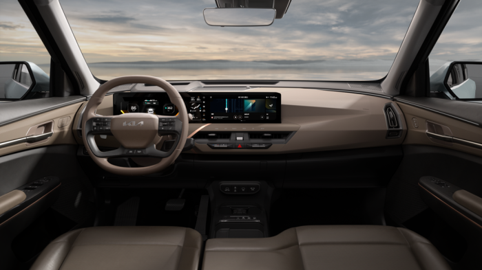 Interior of Kia's EV5