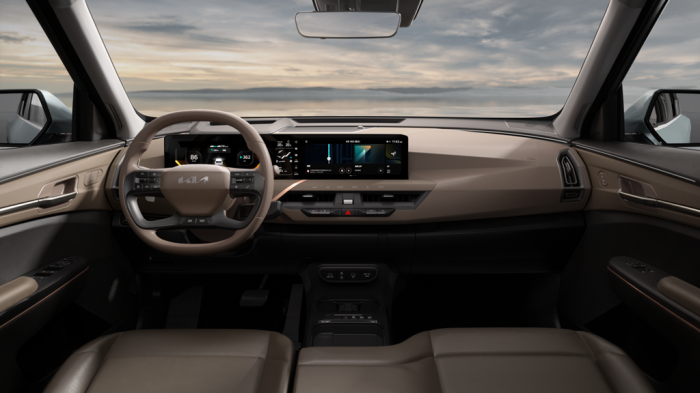 Interior　of　Kia's　EV5