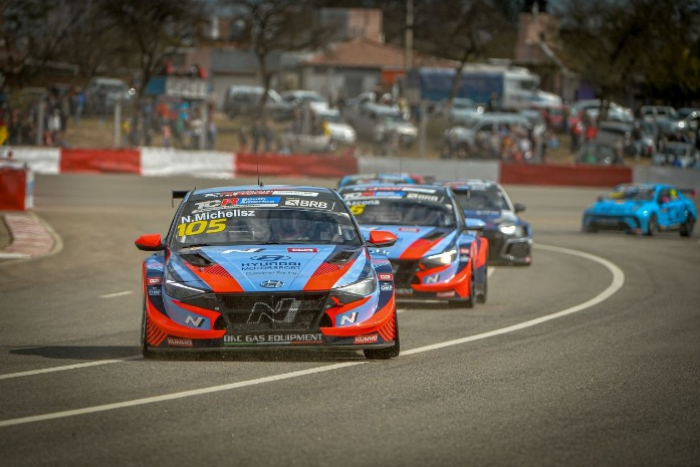 Hyundai Elantra N TCR stands on double podium in 2023 TCR World Tour