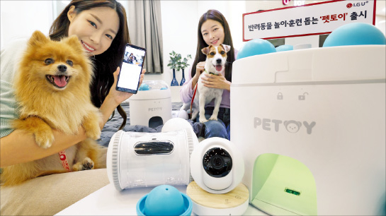 LG　Uplus’　IoT　service　for　pet　care　 
