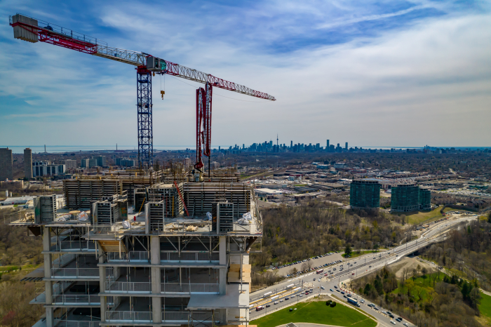 New buildings under construction (Courtesy of Getty Images)