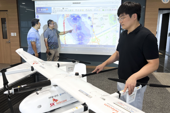 SK Telecom unveils analytics solution for UAM networks