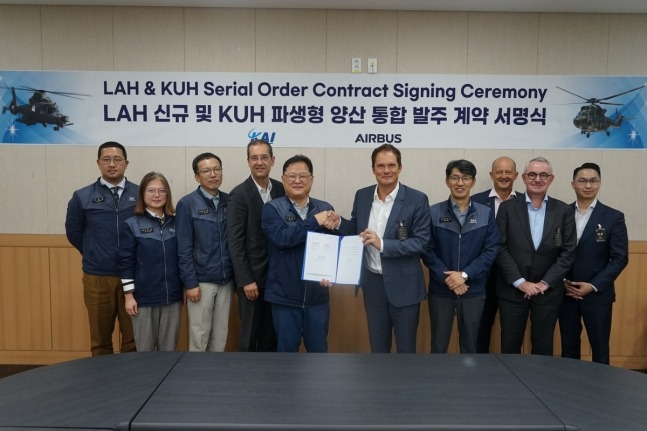 KAI　inks　deal　with　Airbus　for　production　of　300　helicopters