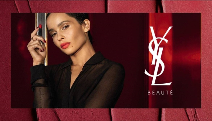 L'Oréal's　Yves　Saint　Laurent　Beauty　(Captured　from　L'Oréal　website)
