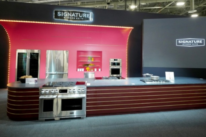 Signature　Kitchen　Suite,　LG　Electronics'　luxury　built-in　kitchen　appliance　brand　(Courtesy　of　LG　Electronics)