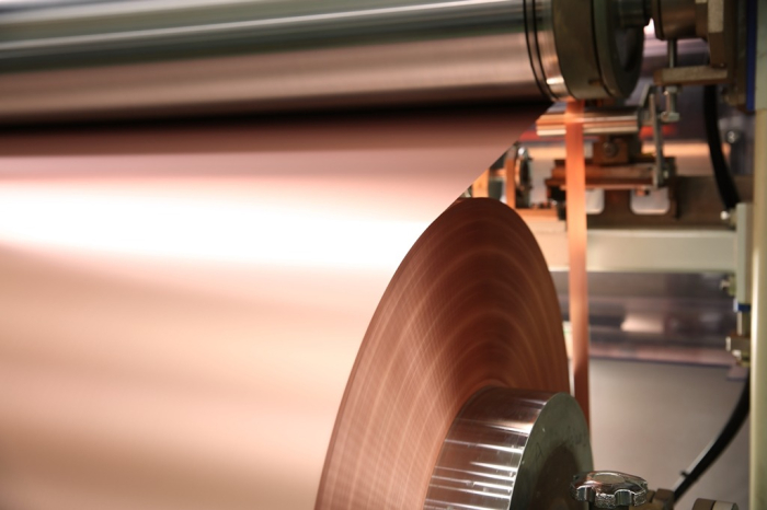 Copper foil production line at SK Nexilis (Courtesy of SKC, SK Nexilis' parent company)