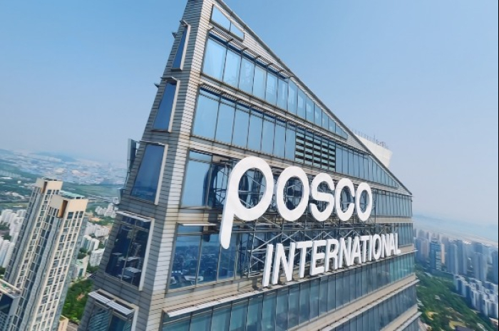 POSCO　International's　headquarters　building　in　Songdo,　Incheon 