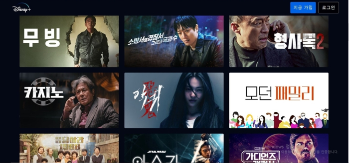 OTT　drama　series　available　on　Disney+