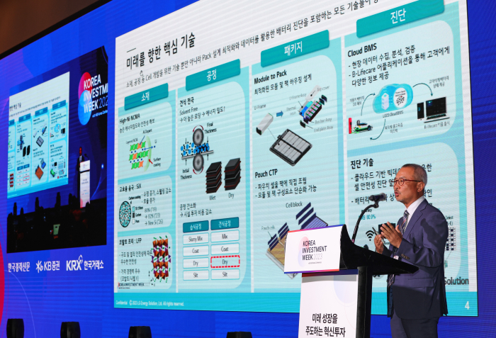 LG Energy Solution Chief Technology Officer Shin Youngjoon