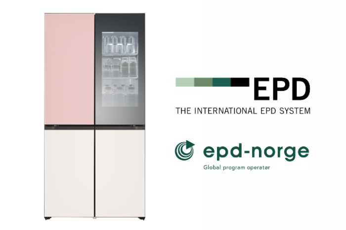 LG's refrigerator receives Int'l EPD certification