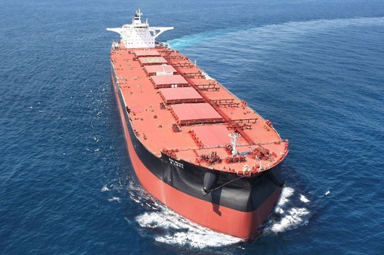 A　Polaris　Shipping　bulk　carrier　(Courtesy　of　Polaris)